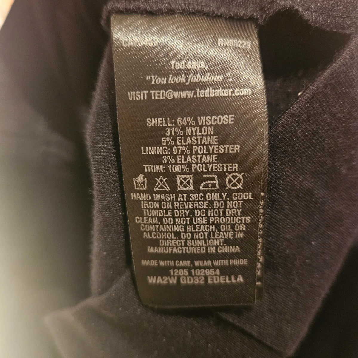 Ted Baker-klänning