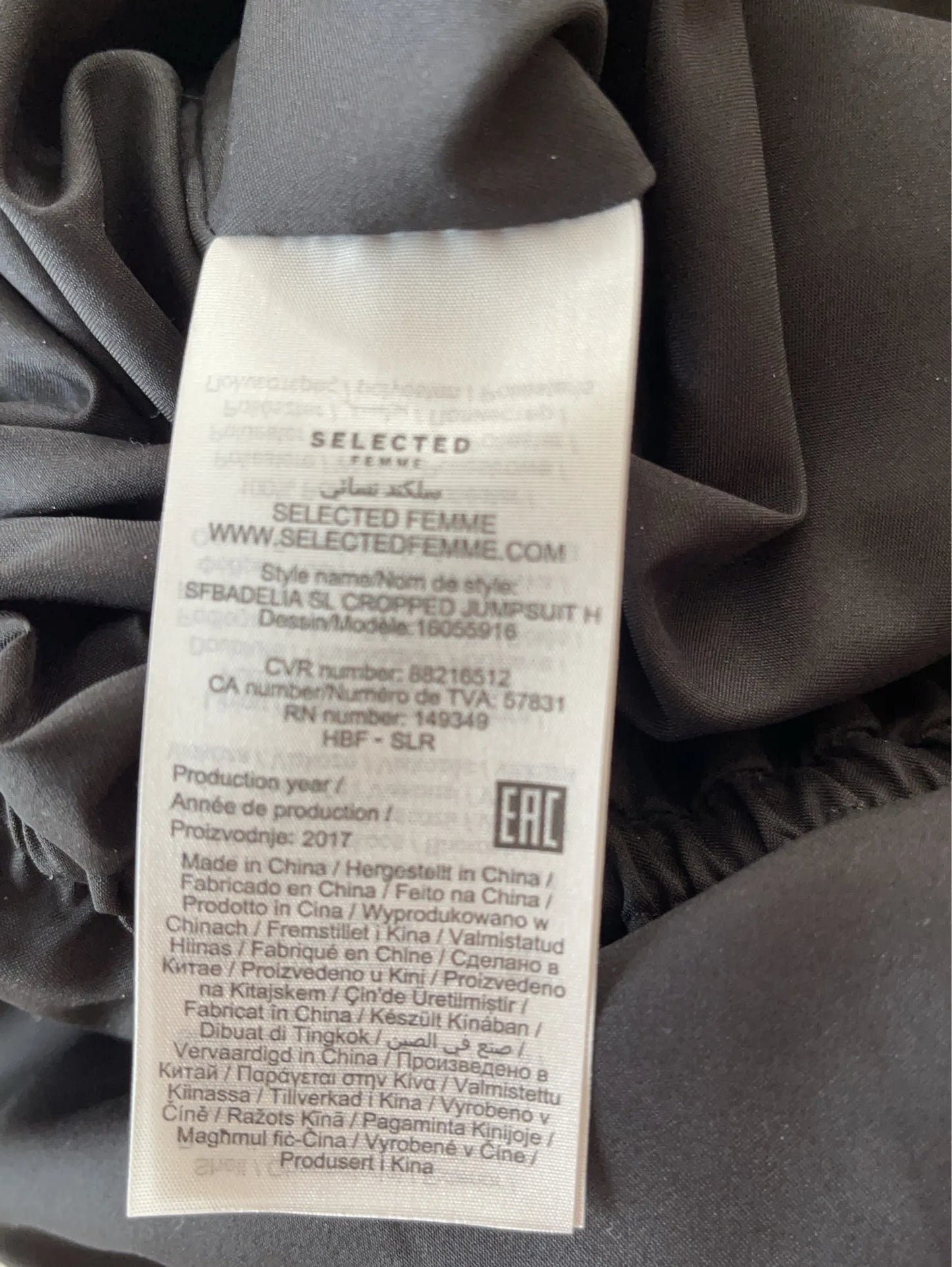 SELECTED-jumpsuit NWOT