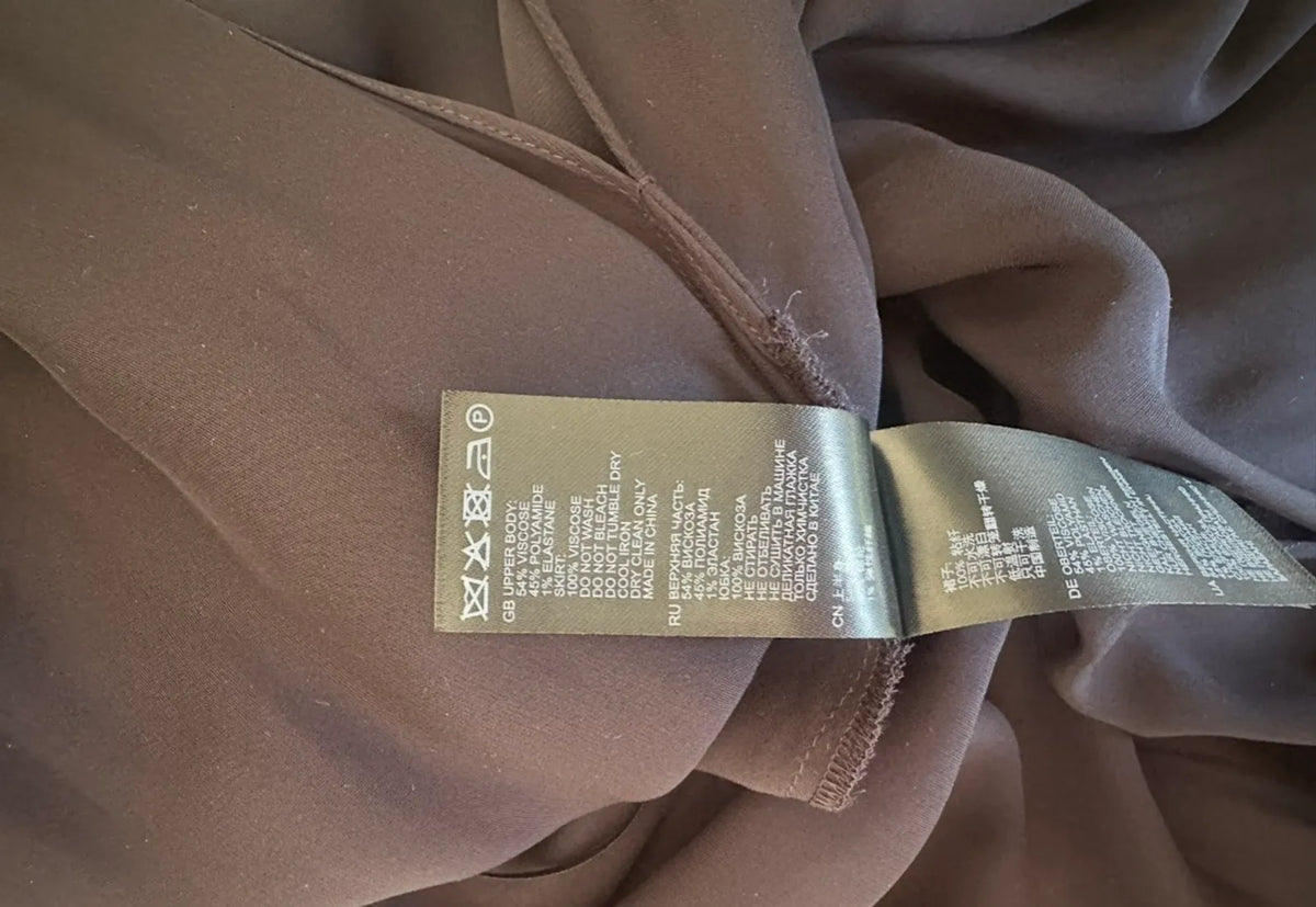 Reiss Octavia Knitted Cut Out-klänning NWOT