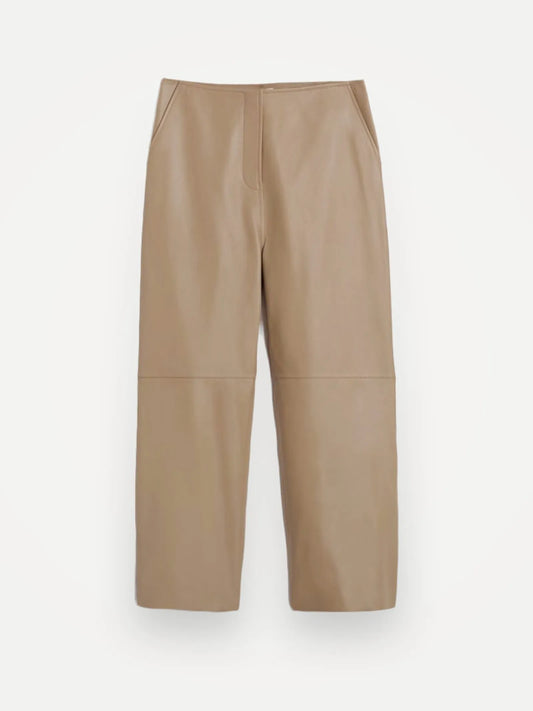 Toteme Paneled Leather-skinnbyxor NWT