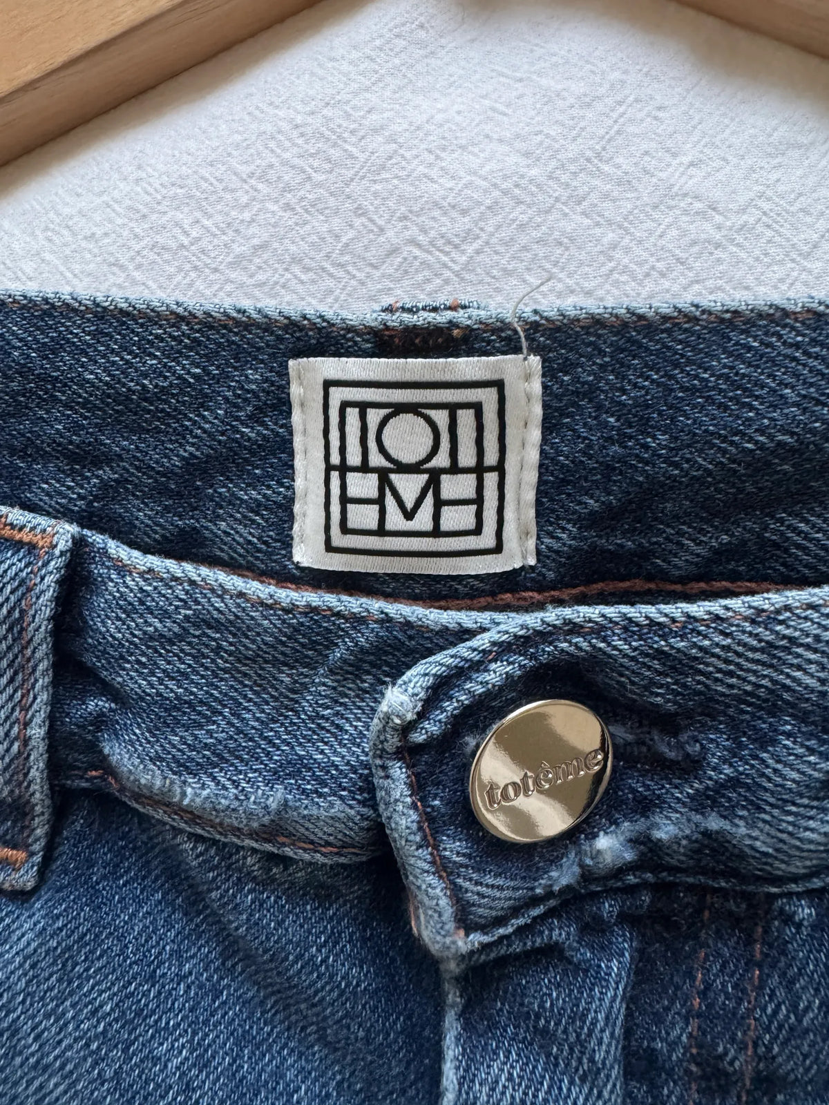 Toteme Original Denim Ripped-jeans NWT