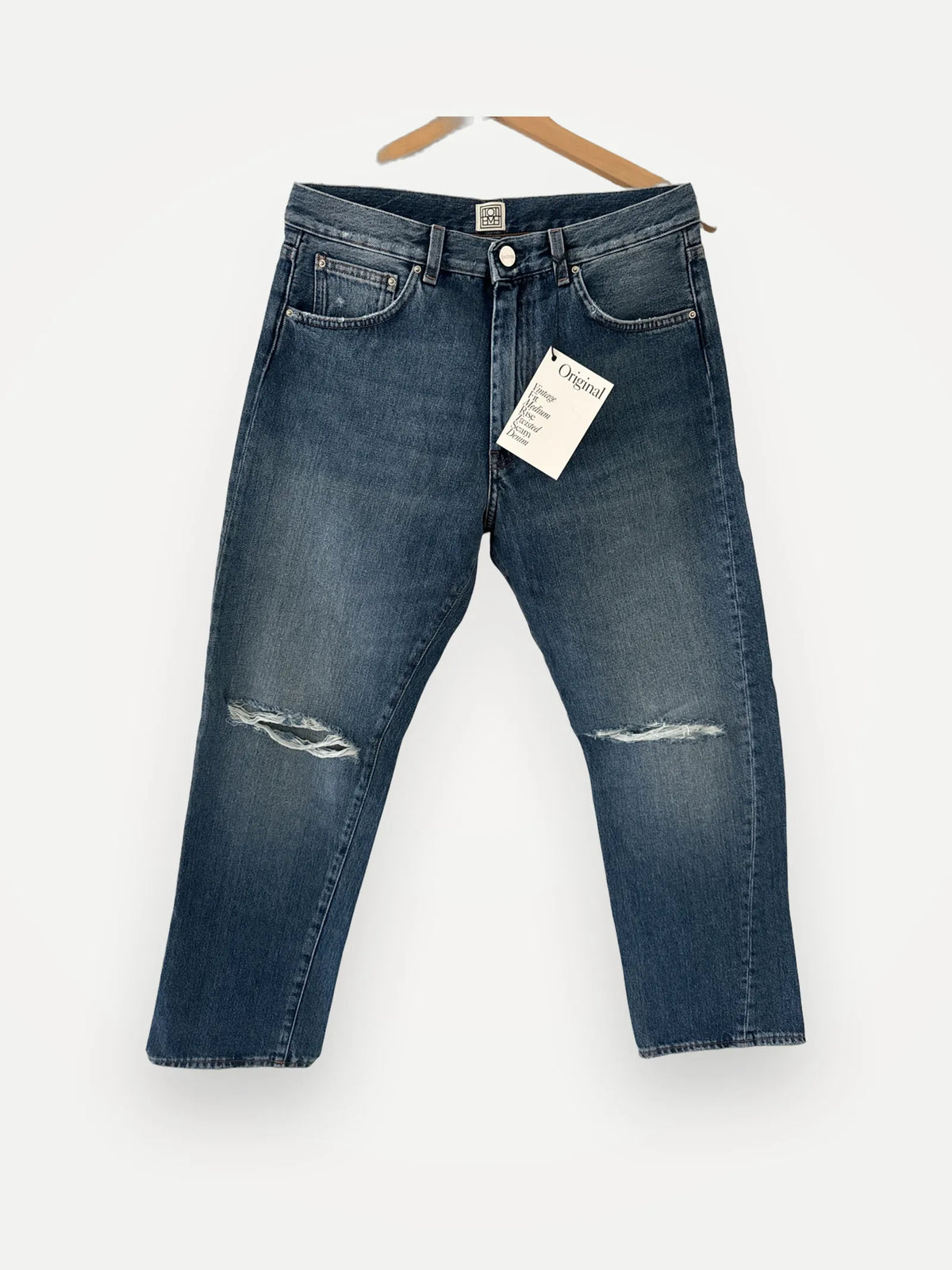 Toteme Original Denim Ripped-jeans NWT