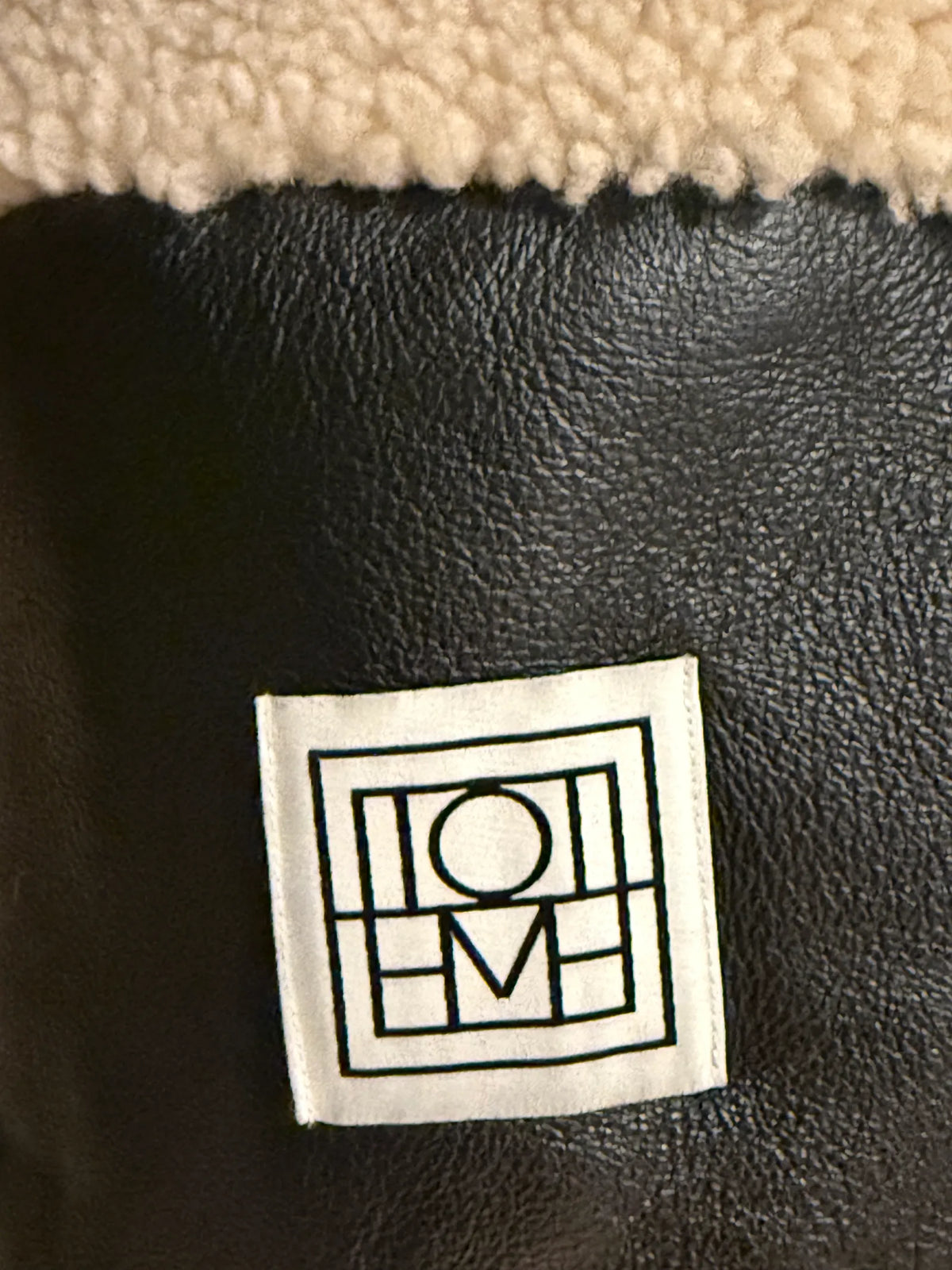 Toteme Signature Shearling Coat