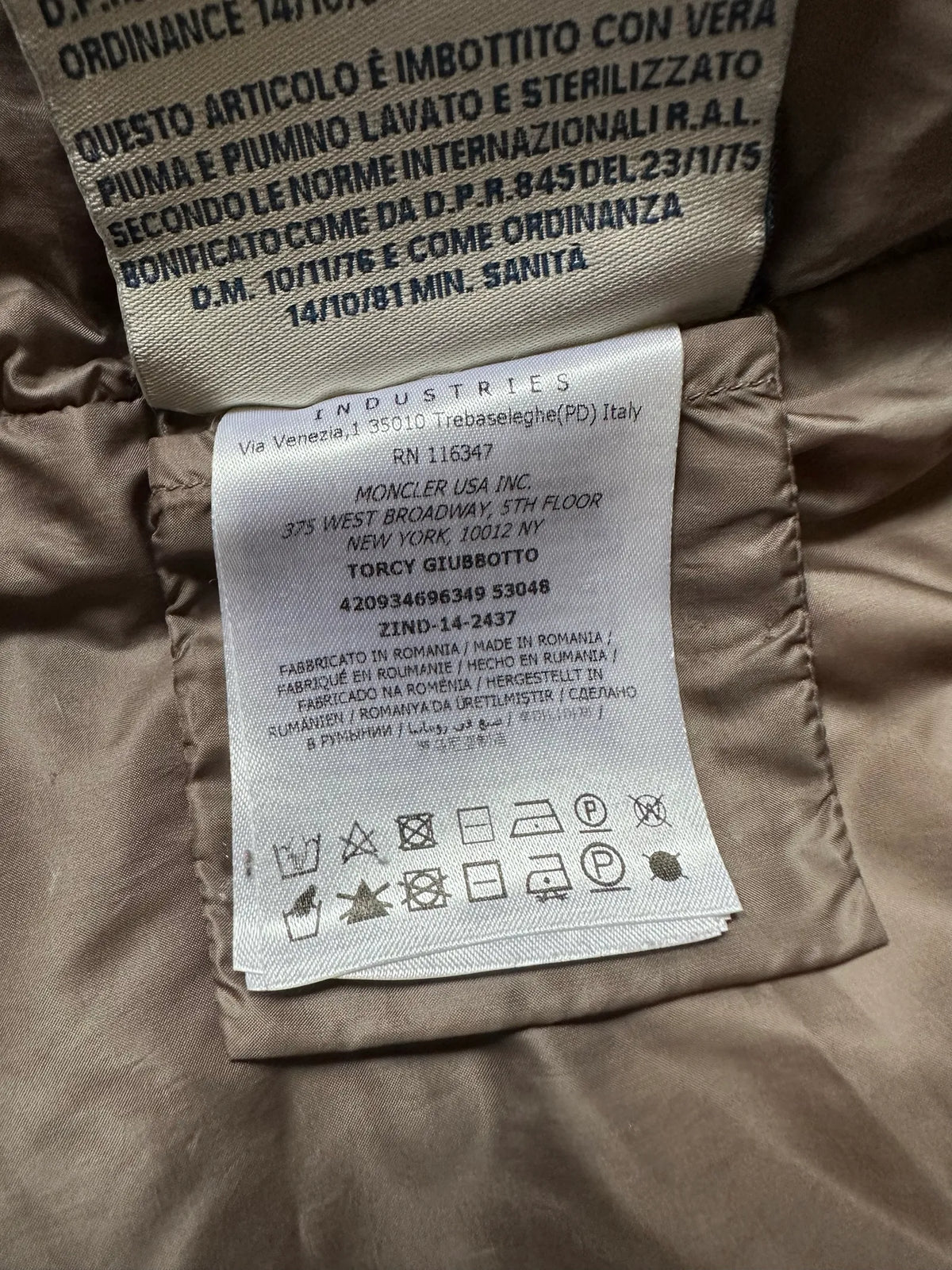 Moncler-dunjacka