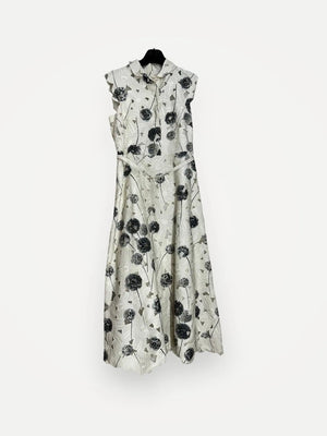 Valentino Daisy Embroidered Dress