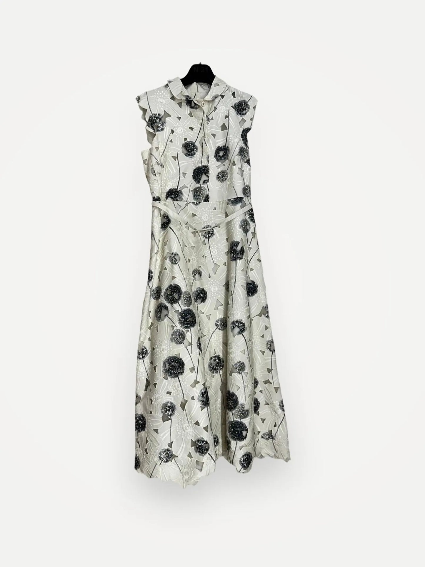 Valentino Daisy Embroidered Dress