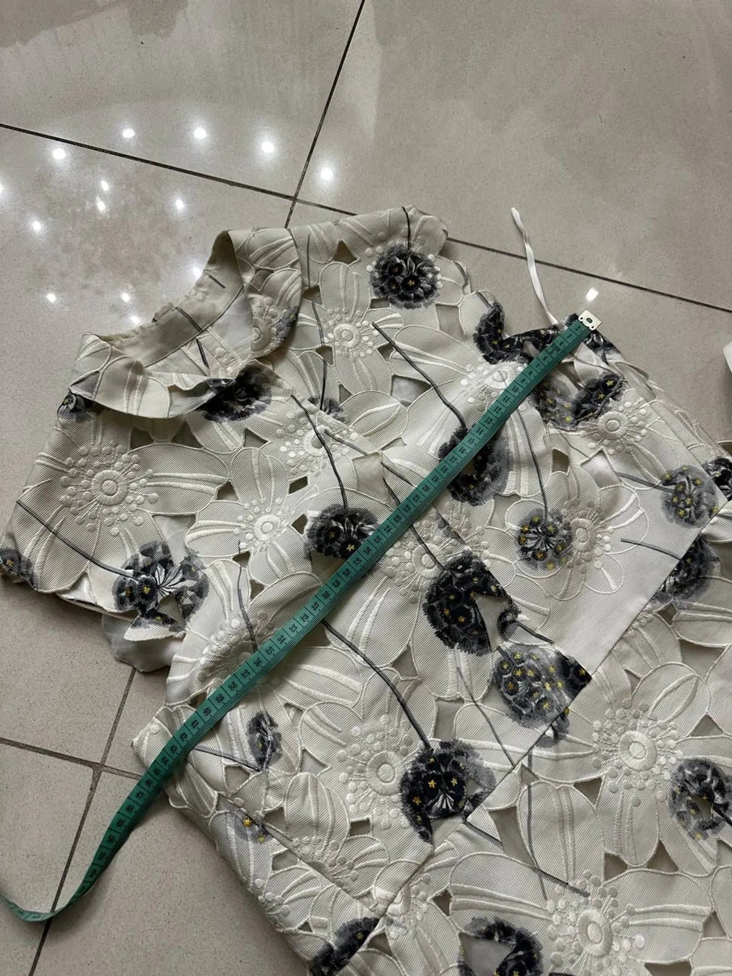 Valentino Daisy Embroidered Dress