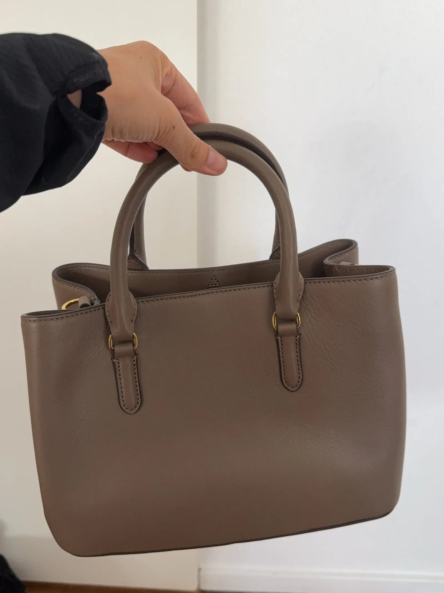 Ralph Lauren-skinnhandväska NWOT