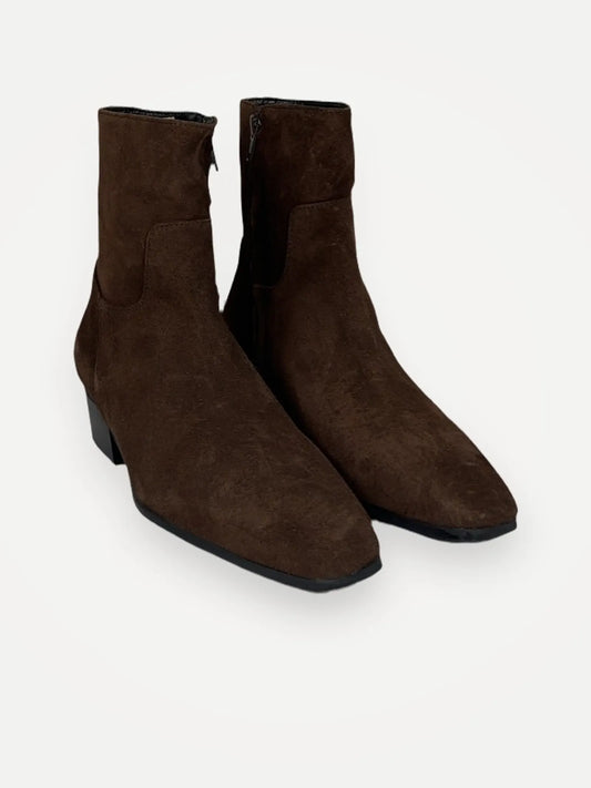 Blankens The Bianca Brown-skinnboots NWT