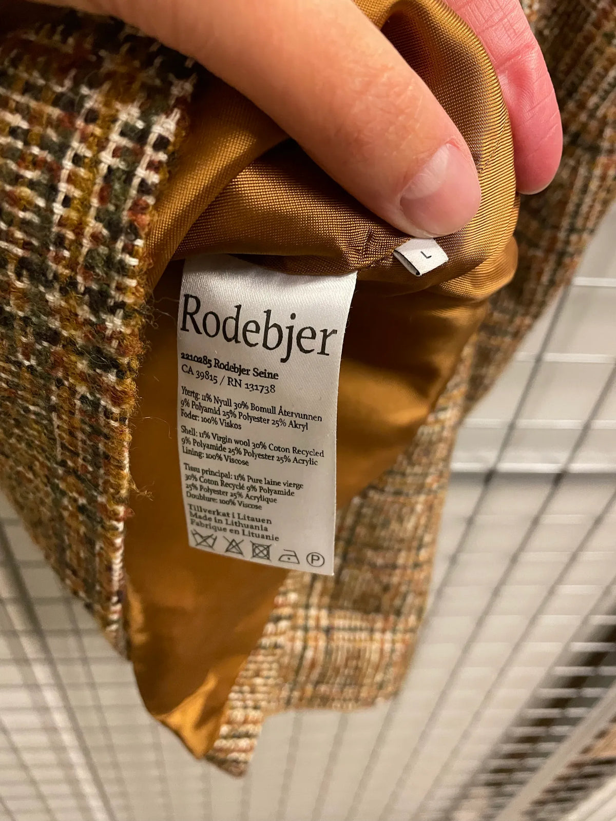 Rodebjer Selne-ullkjol NWOT