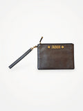 Christian Dior Dior J’adior Leather Zip Pouch / Wristlet – Metallic Bronze Clutch bag