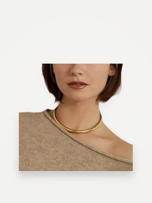 Ben Amun Georgina Classic Gold 24k Plated-halsband NWOT