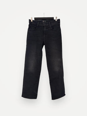 Mother The Mid Rise Rambler Zip Flood-jeans