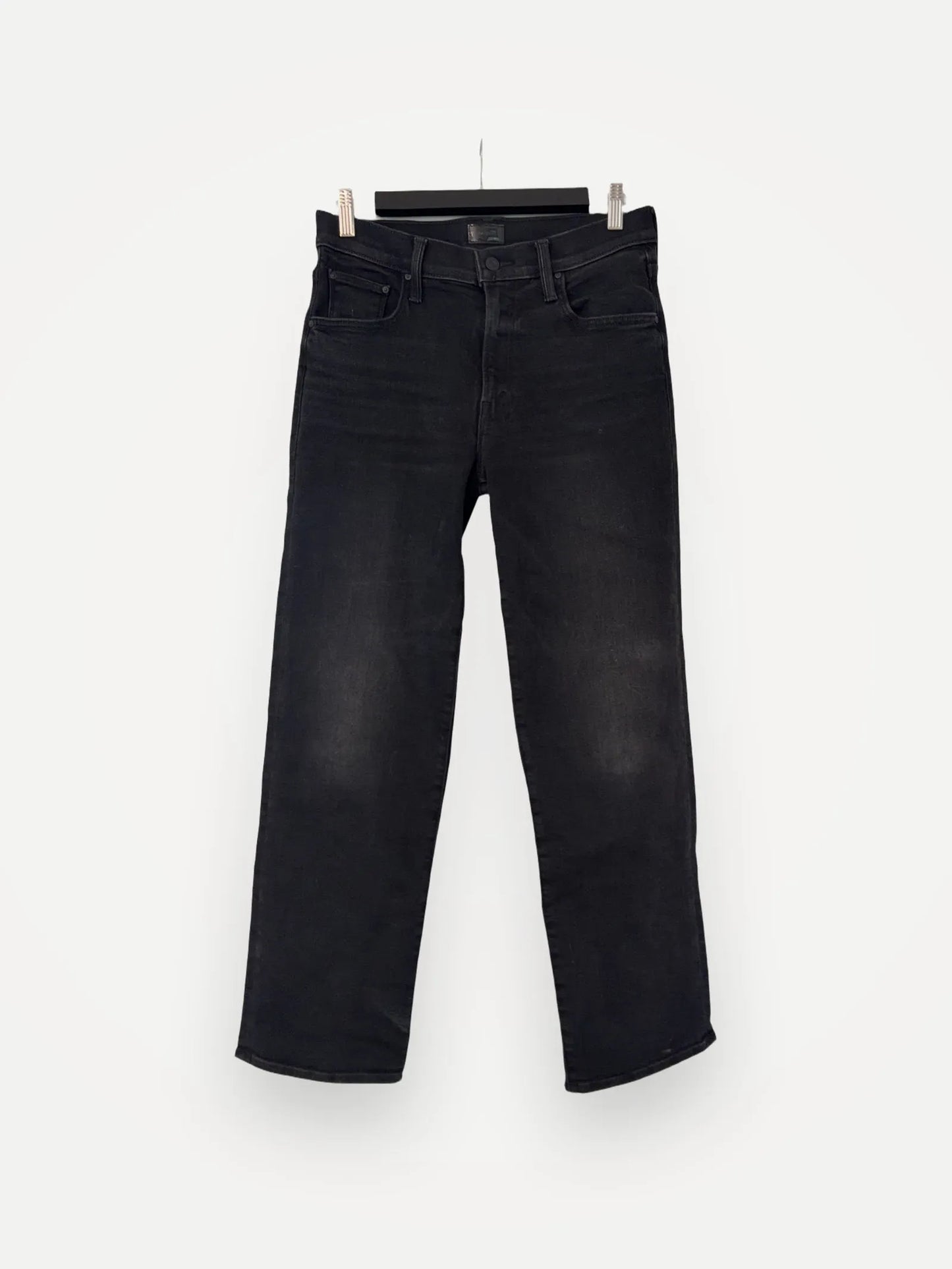 Mother The Mid Rise Rambler Zip Flood-jeans