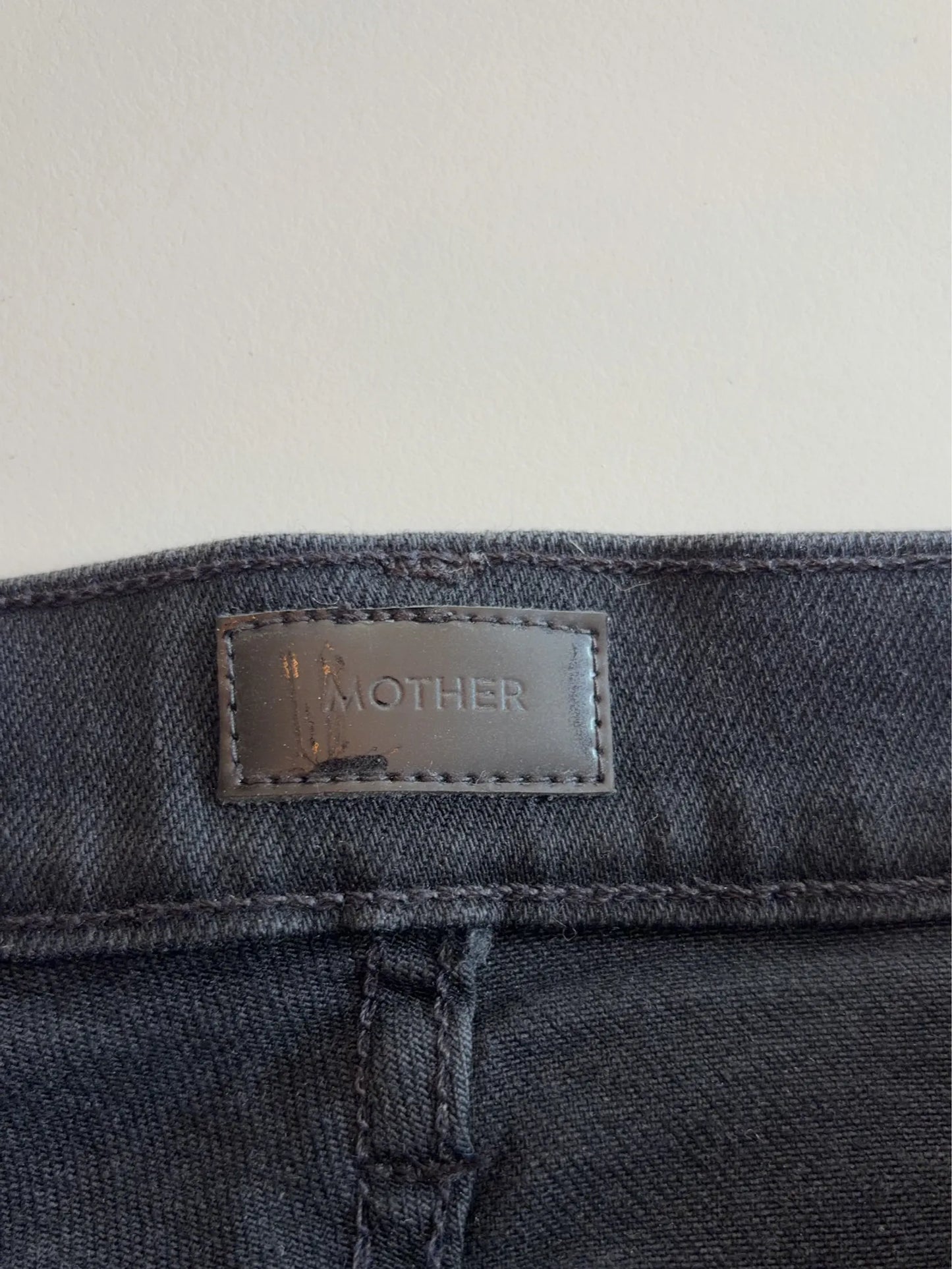 Mother The Mid Rise Rambler Zip Flood-jeans
