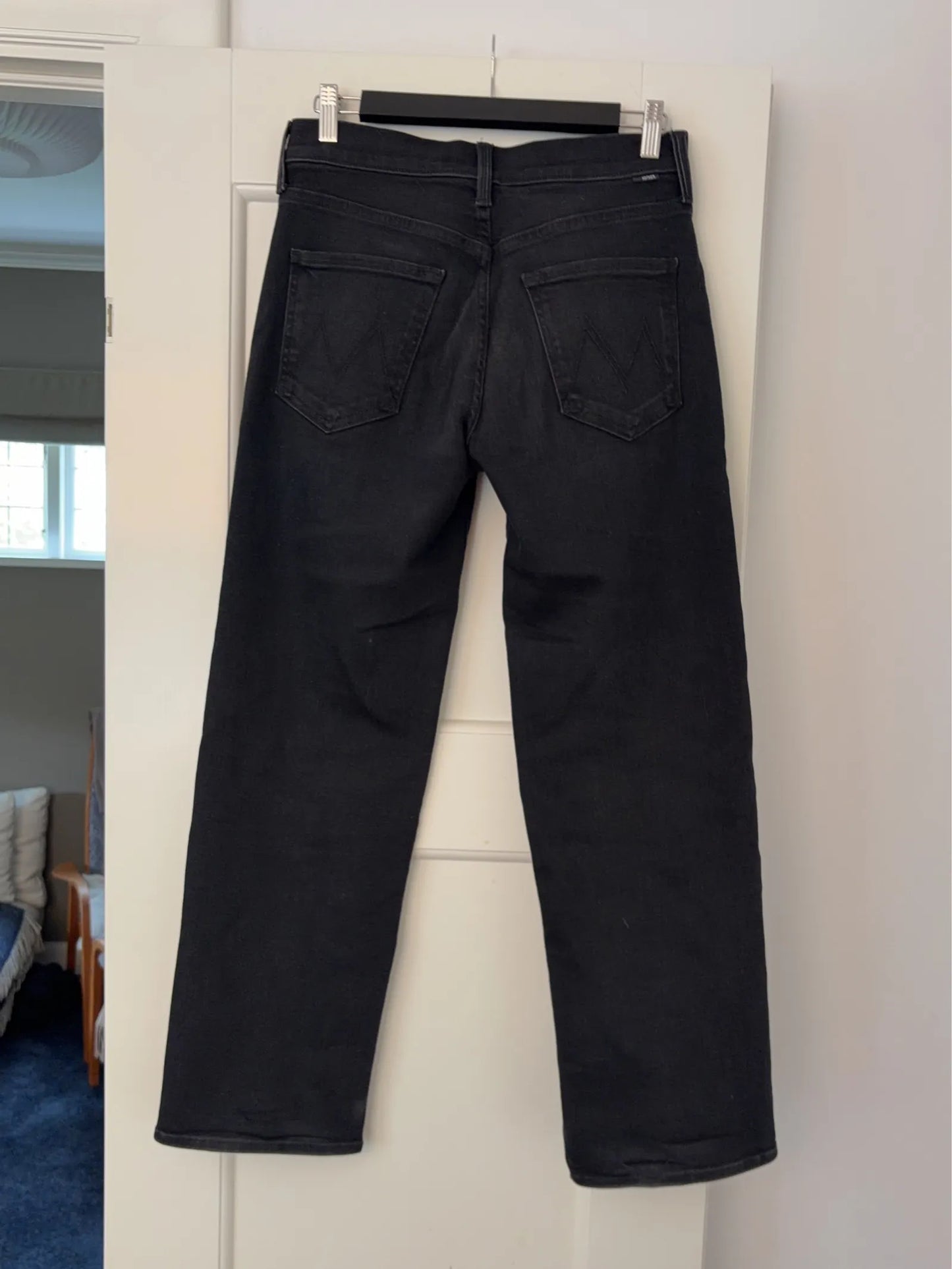Mother The Mid Rise Rambler Zip Flood-jeans
