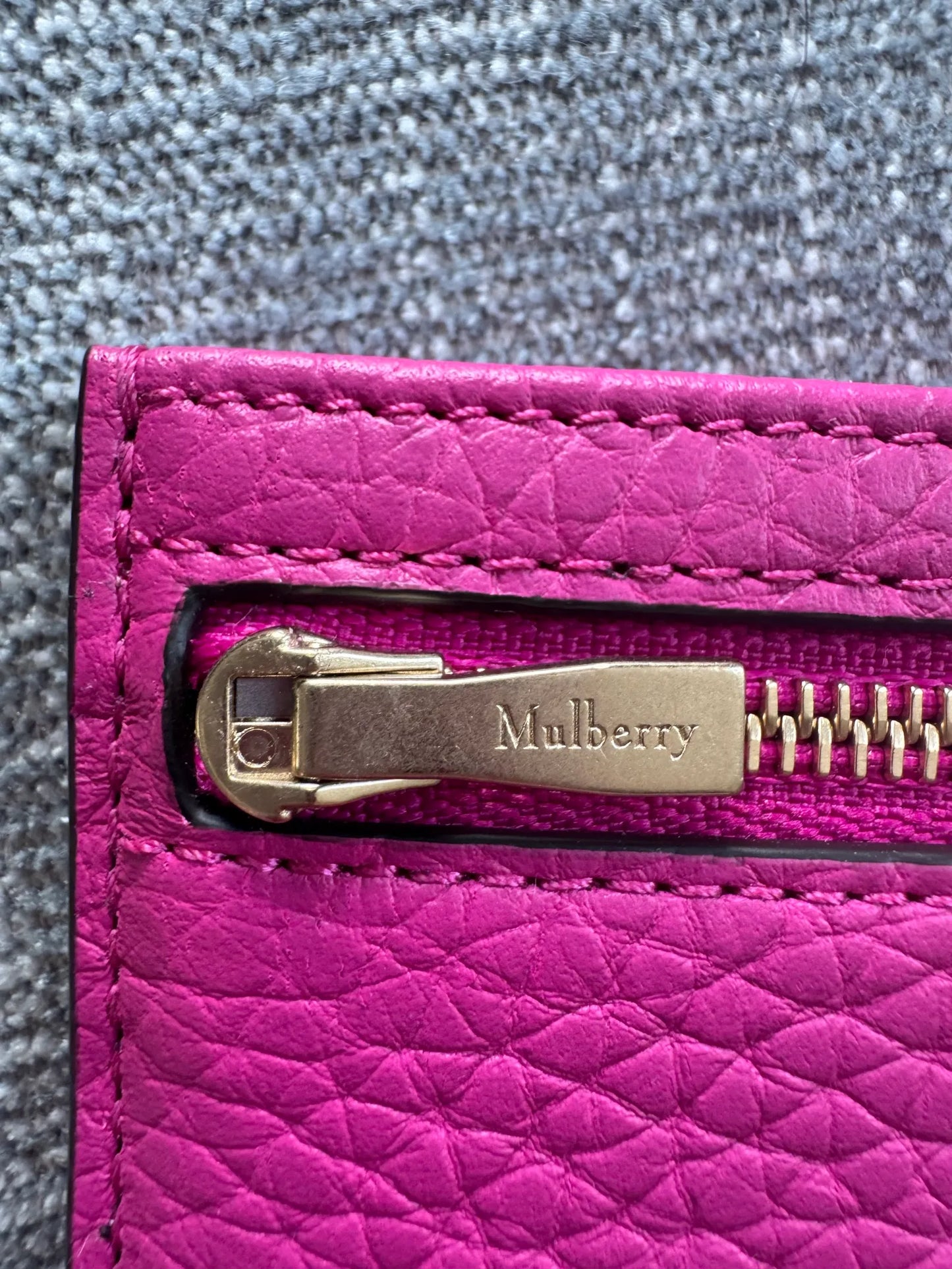 Mulberry Zipped Credit Card S Wallet