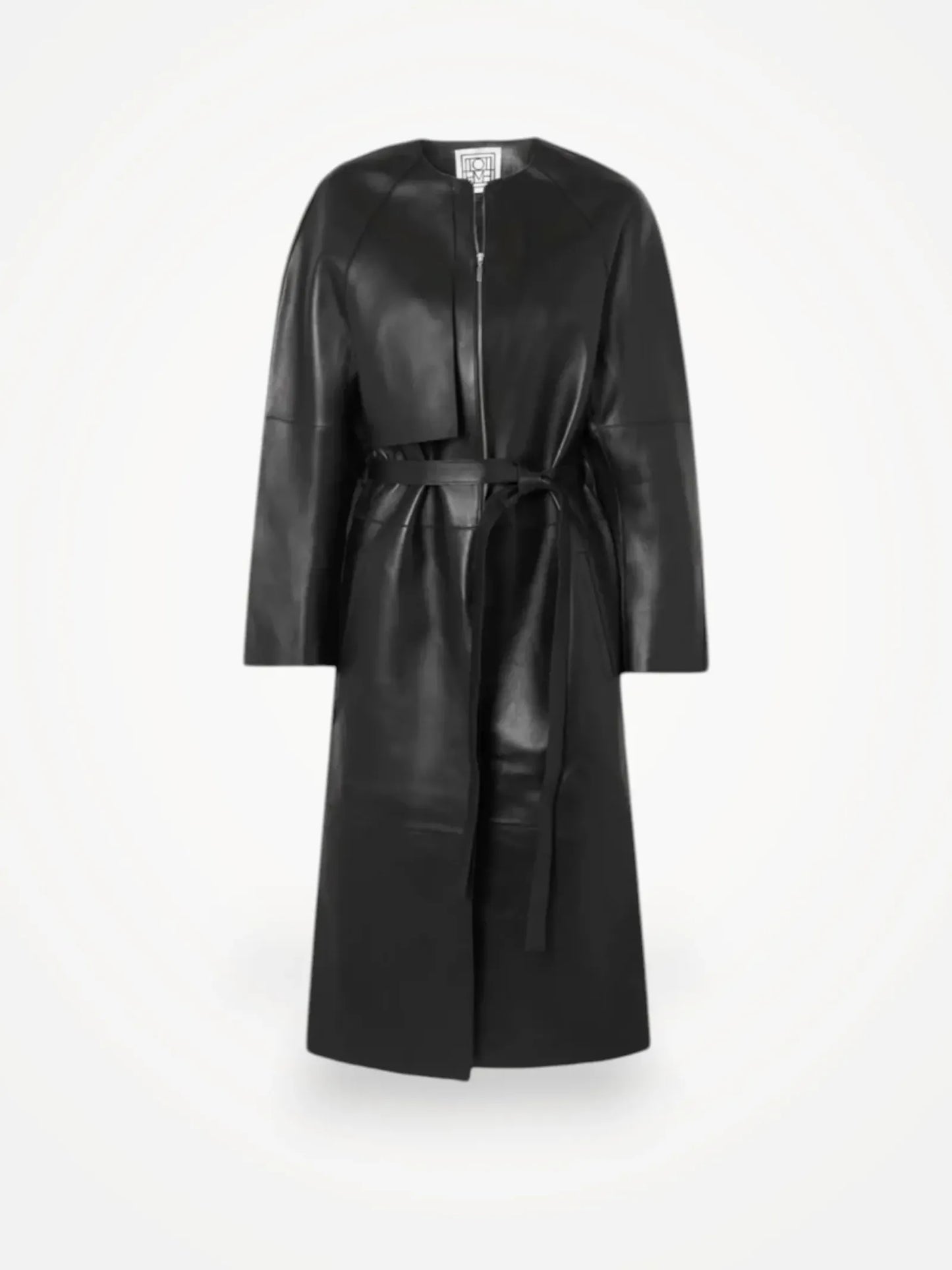 Toteme Leather Trench Coat