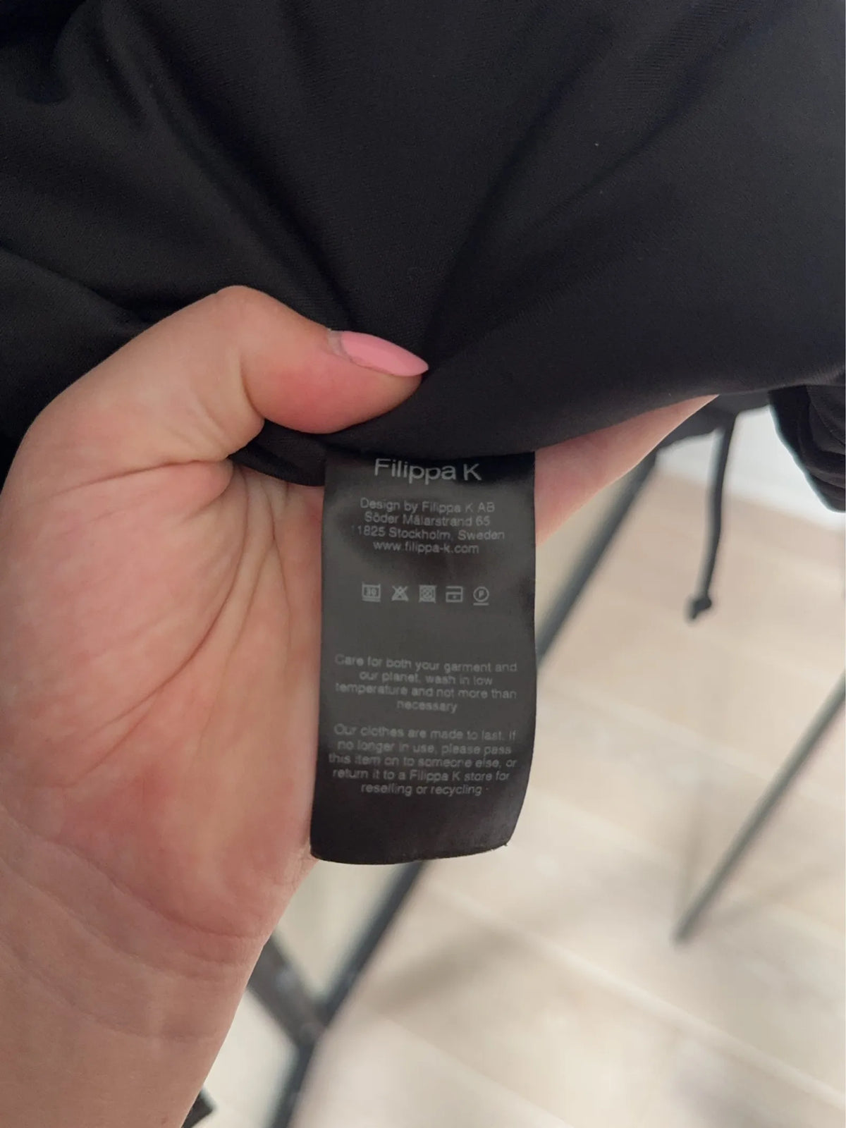 Filippa K Vienna Padded Black-jacka