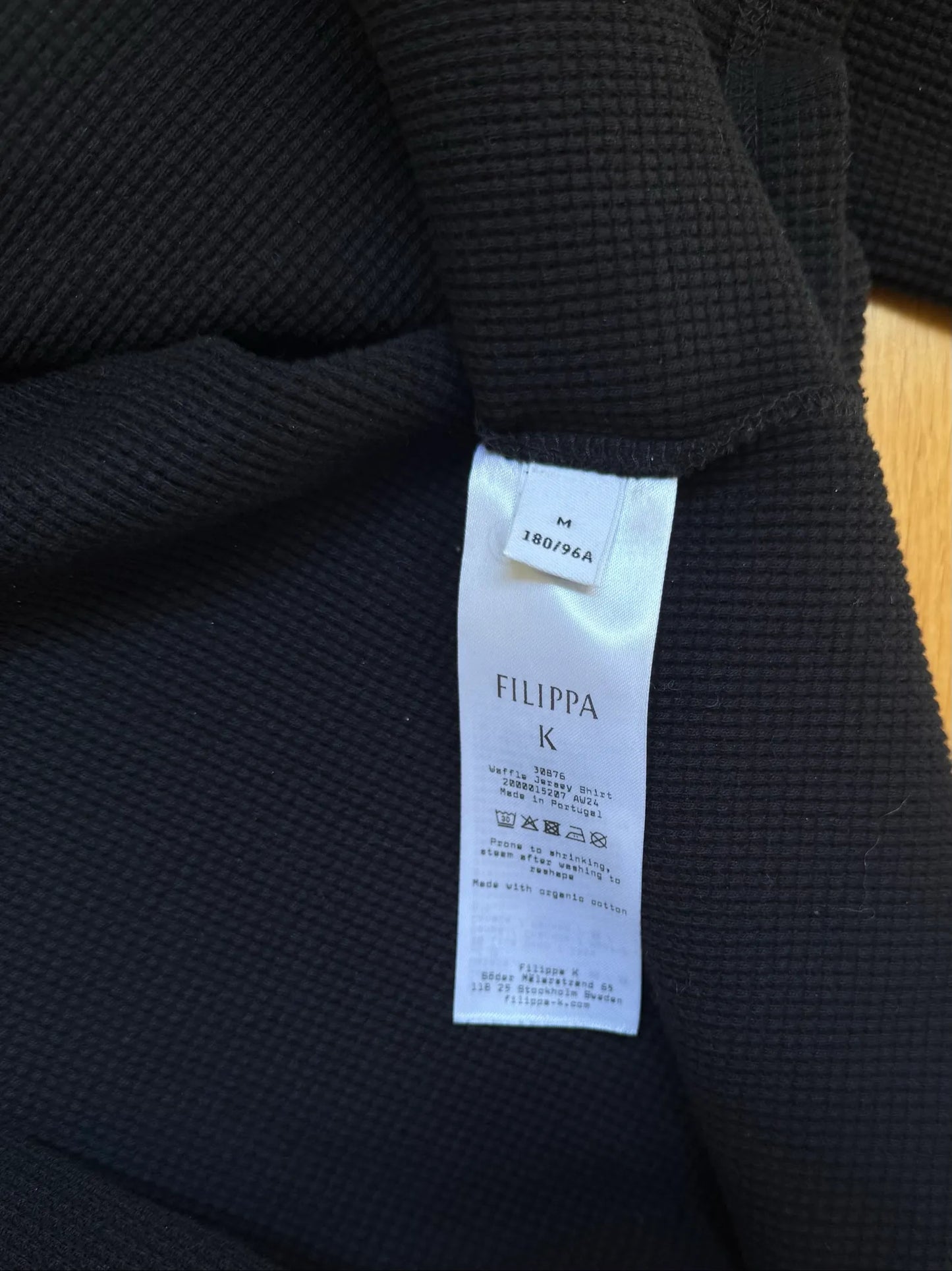 Filippa K Waffle Jersey-tröja