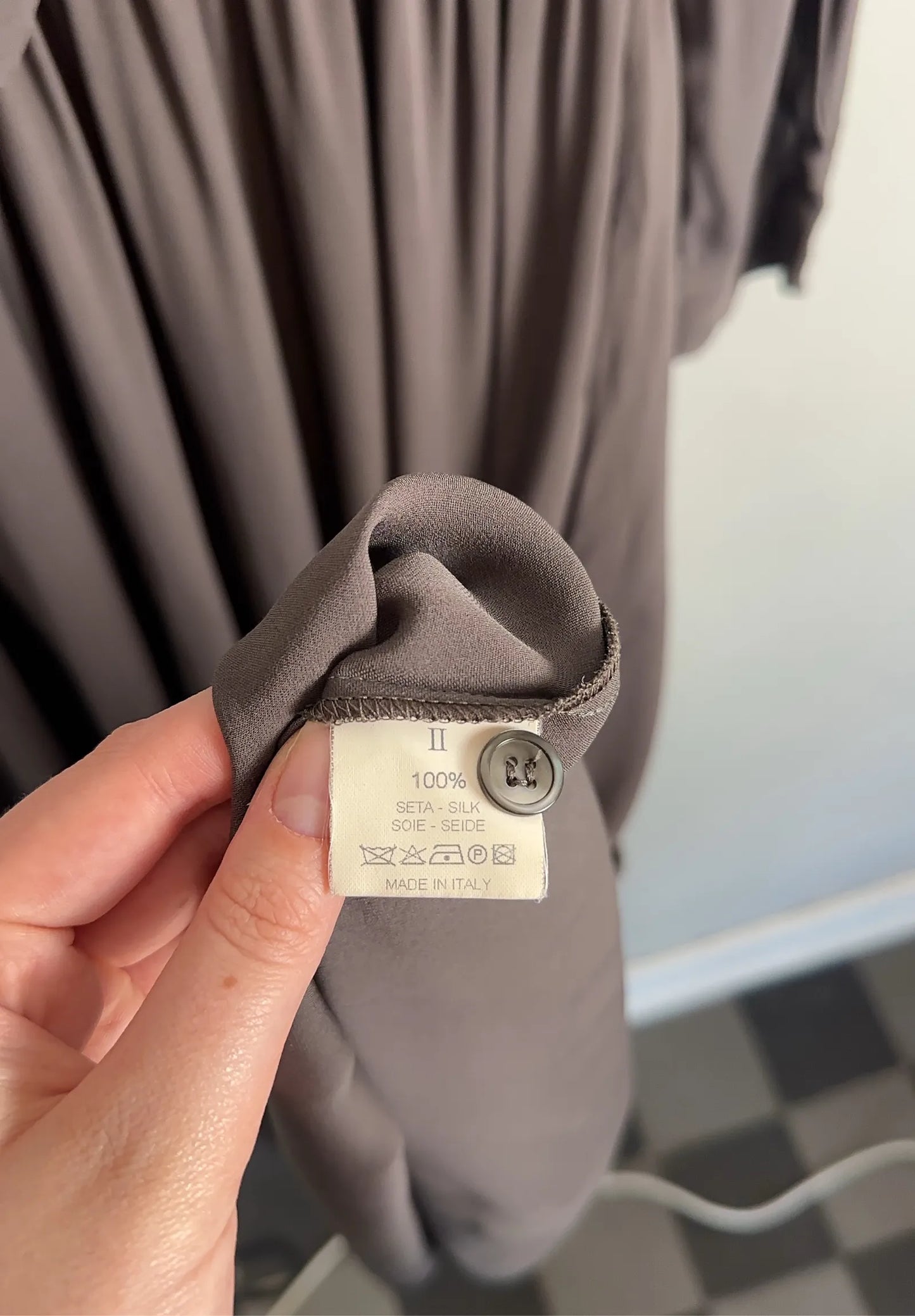 Dress-sidenklänning