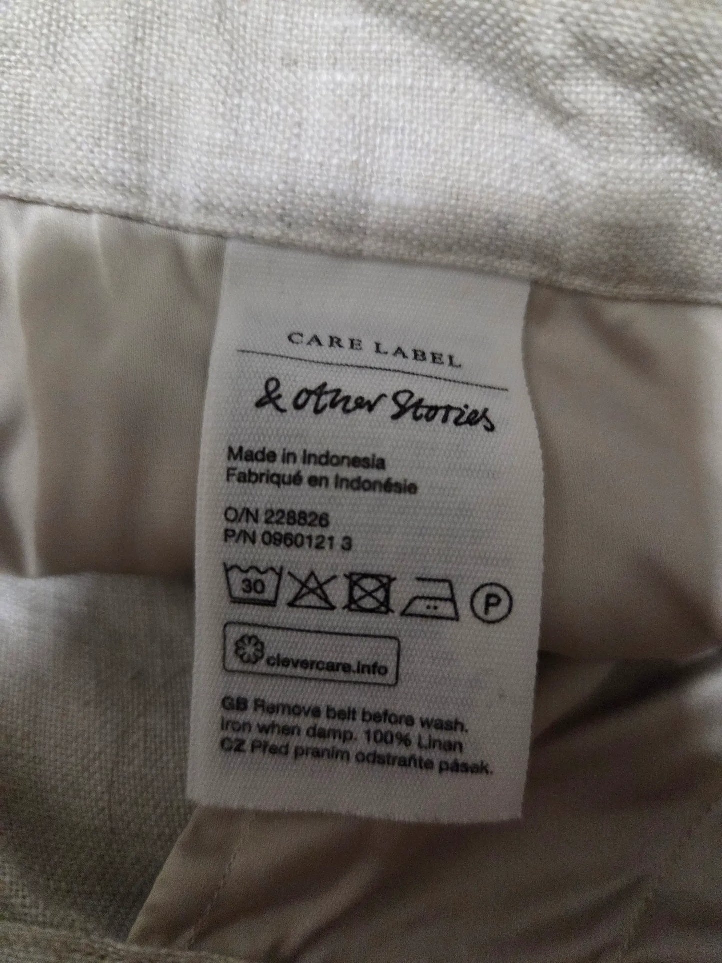 & Other Stories Wid Leg Trousers