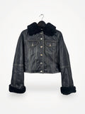 Filippa K Leather-skinnjacka
