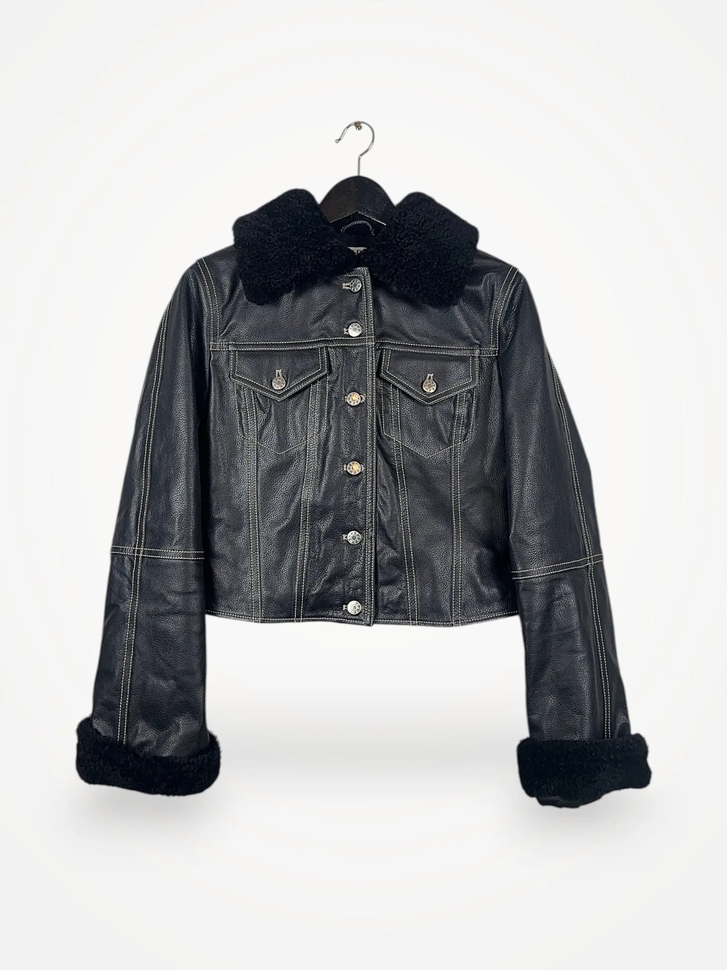 Filippa K Leather-skinnjacka