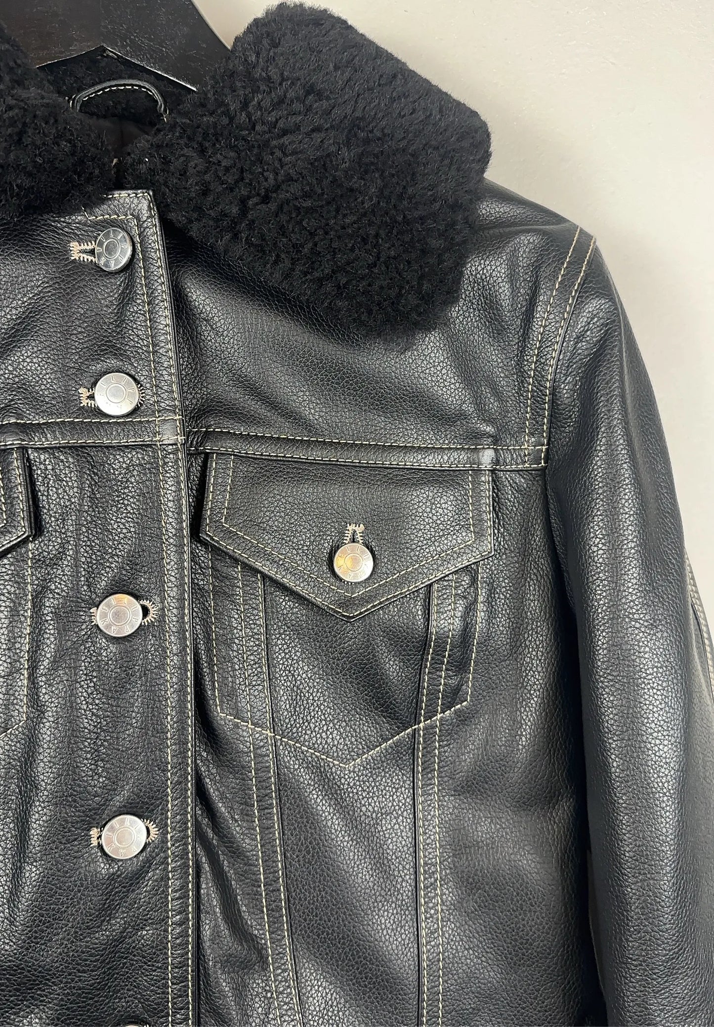 Filippa K Leather-skinnjacka