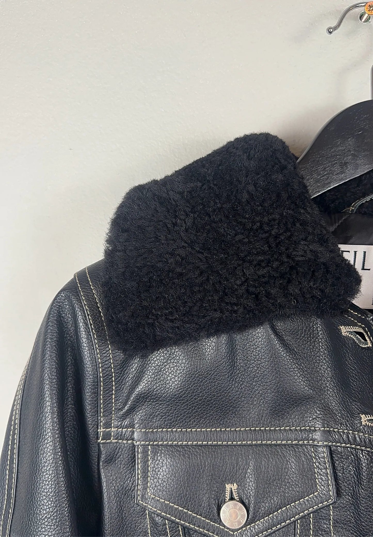 Filippa K Leather-skinnjacka