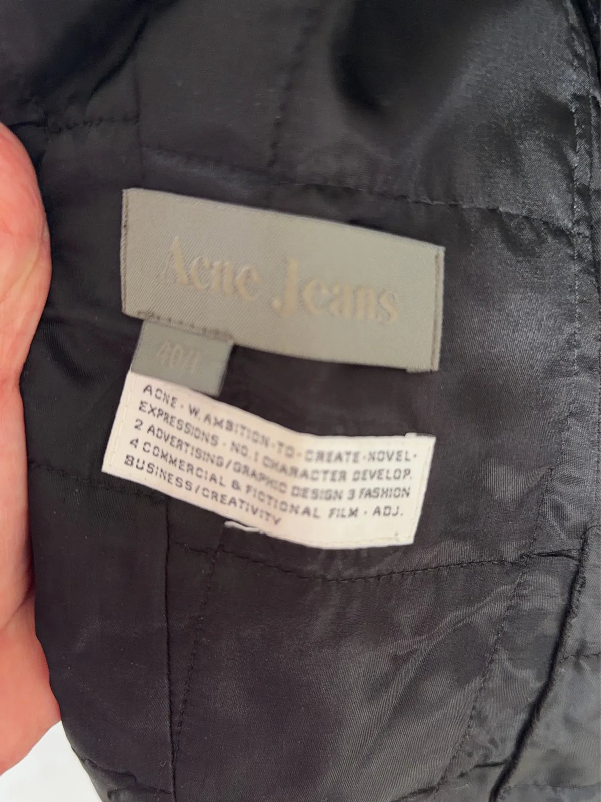 Acne Jeans Coat