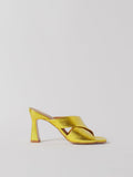 Blankens The Lily Chartreuse-skinnklackar NWT
