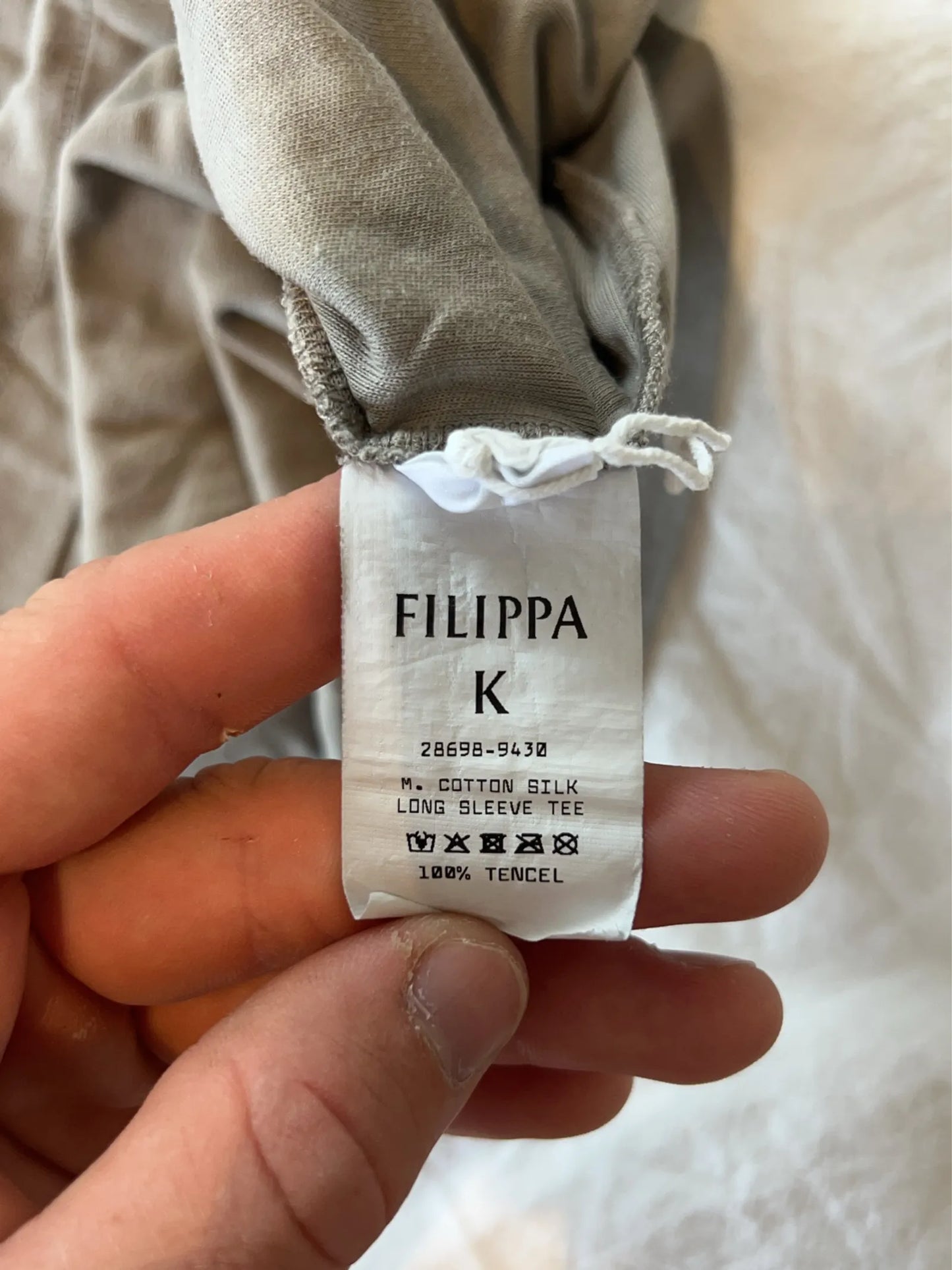 Filippa K-långärmad t-shirt