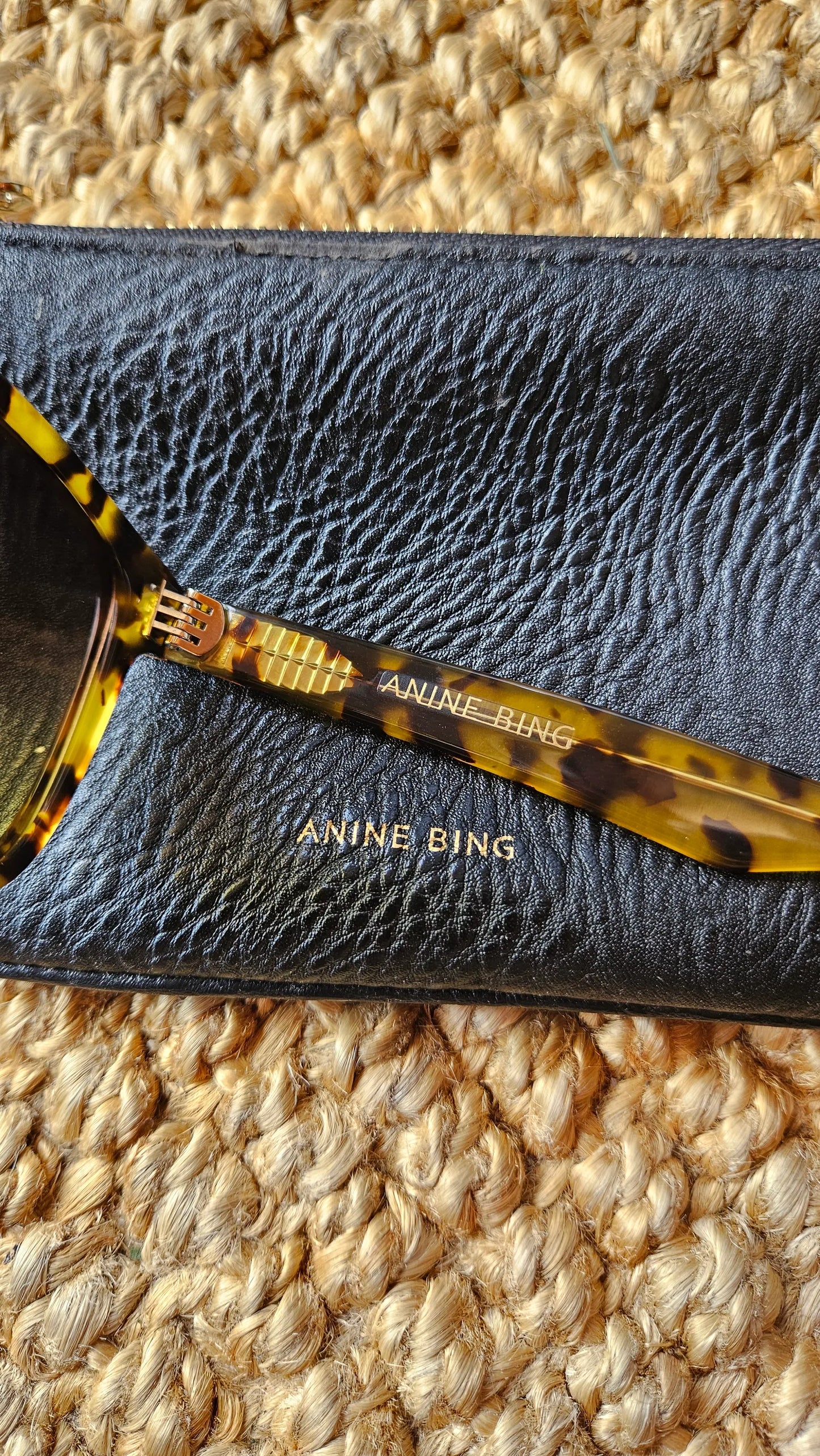 Anine Bing Silverlake Sunglasses - Tortoise-solglasögon