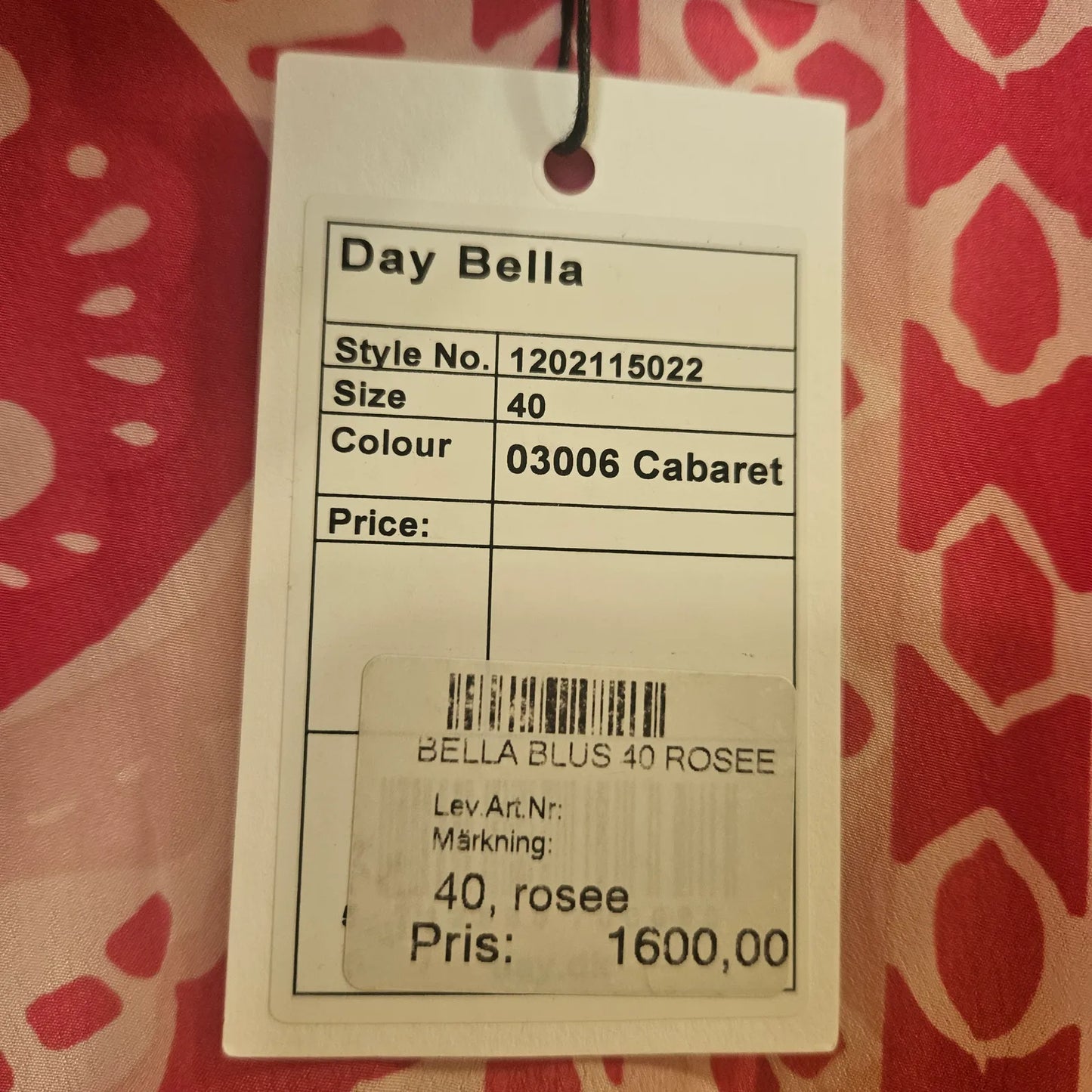 DAY Birger & Mikkelsen Day Bella, Cabaret-blus NWT