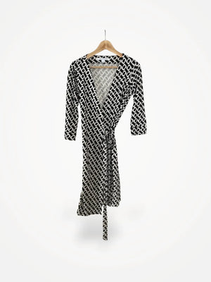 Diane Von Furstenberg New Julian Two Wrap Dress