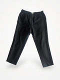 Ami Tapered Cropped Pleated Virgin Wool Trousers
