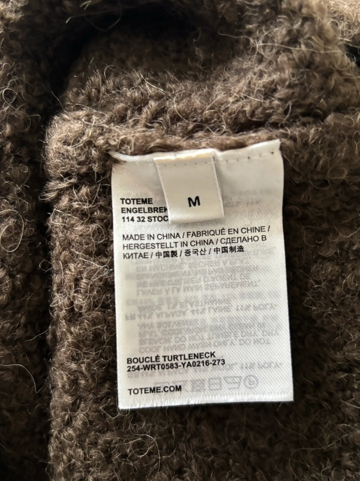 Toteme-ullpolotröja NWOT