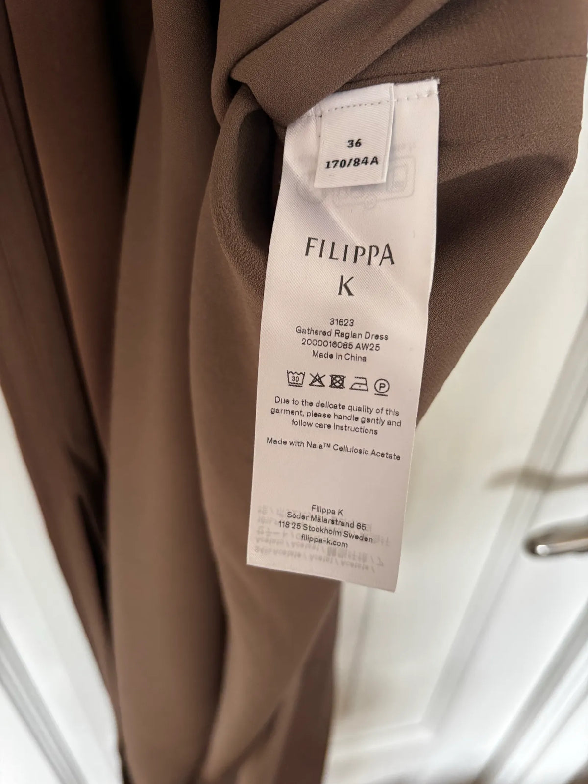 Filippa K Gathered Raglan Dress