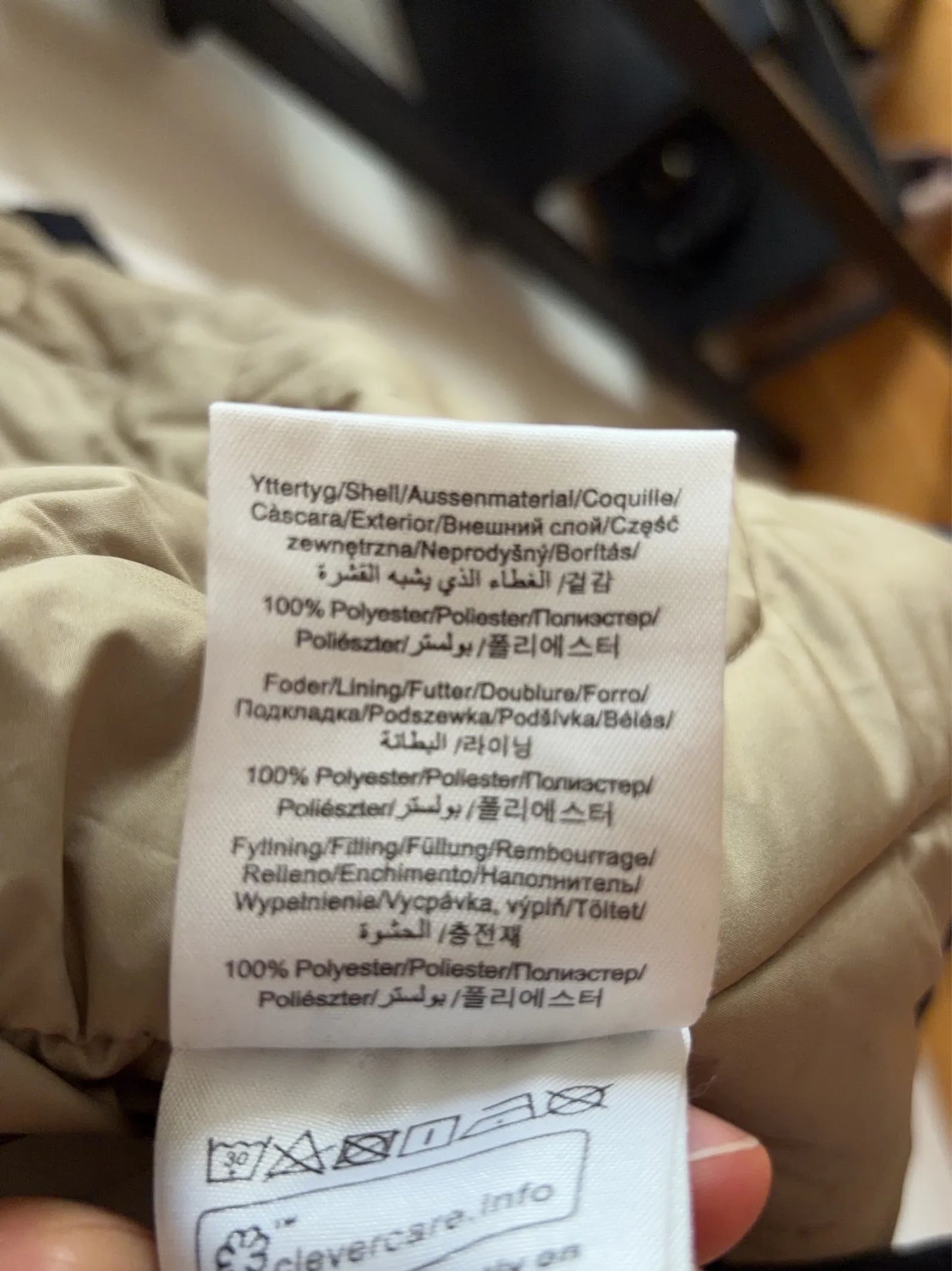Peak Performance Puffer jacket