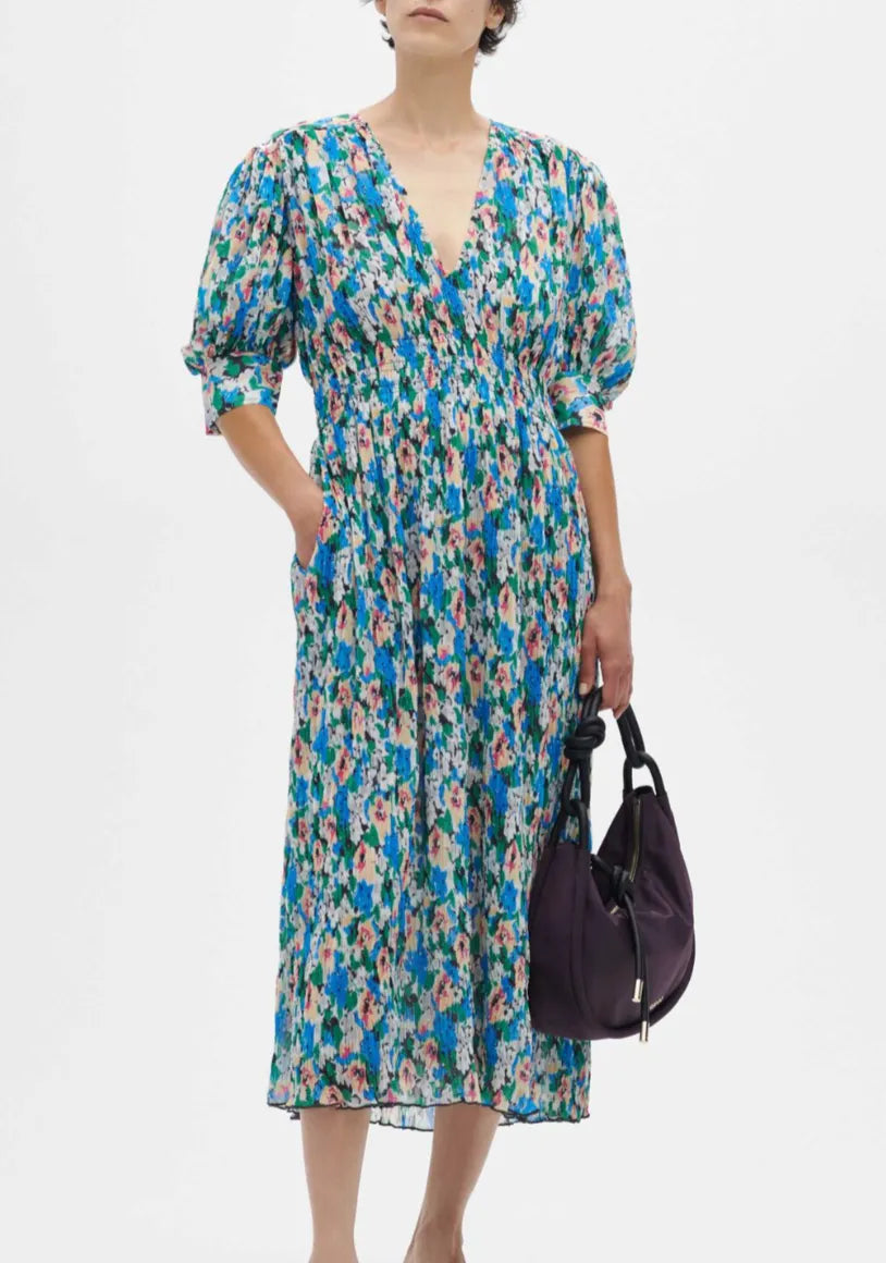 Ganni Georgette Midi-klänning