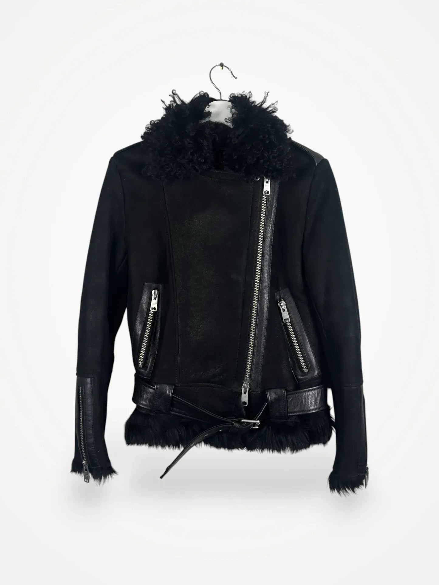 All Saints-skinnjacka