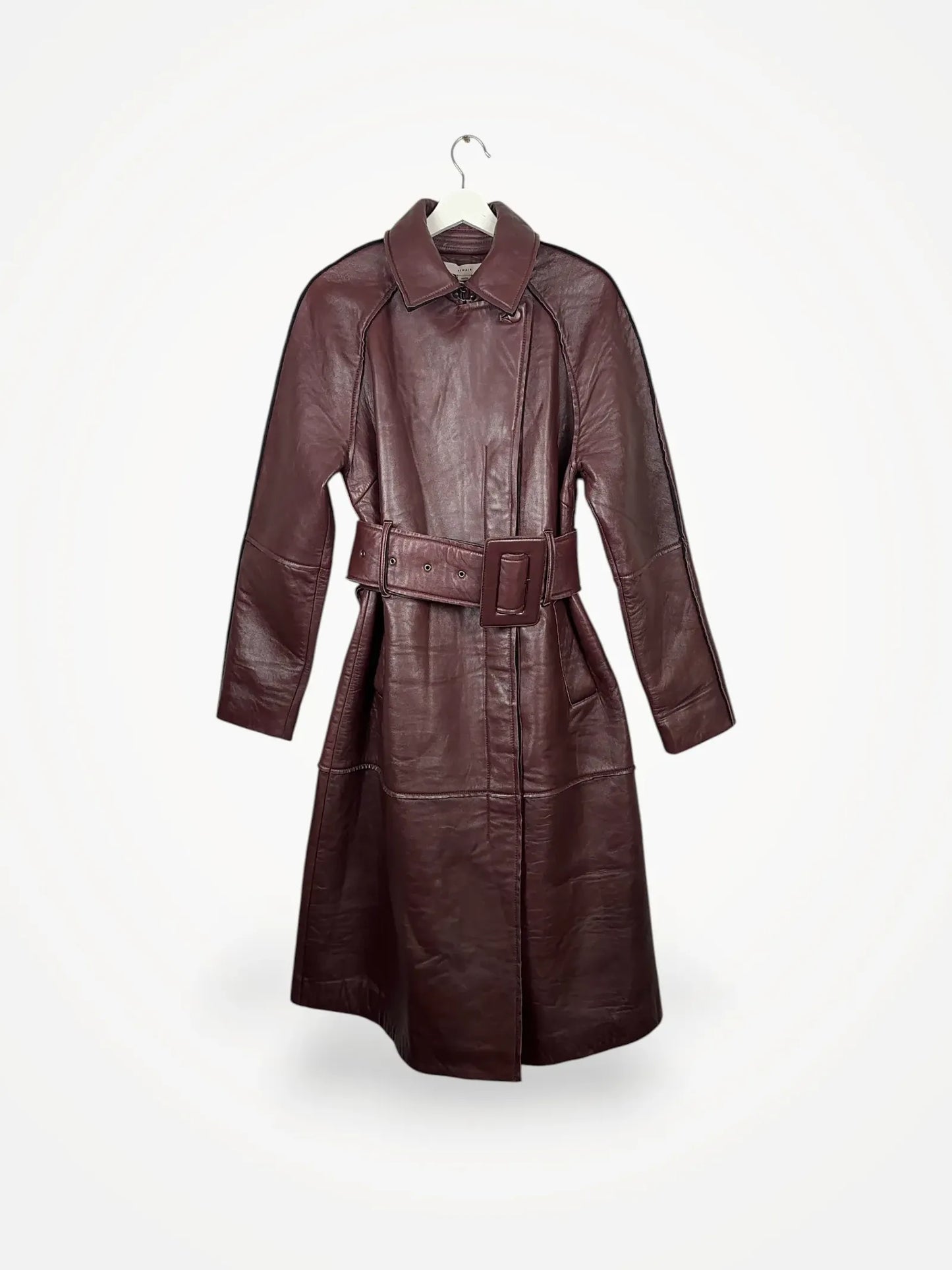 Bonded Leather Coat