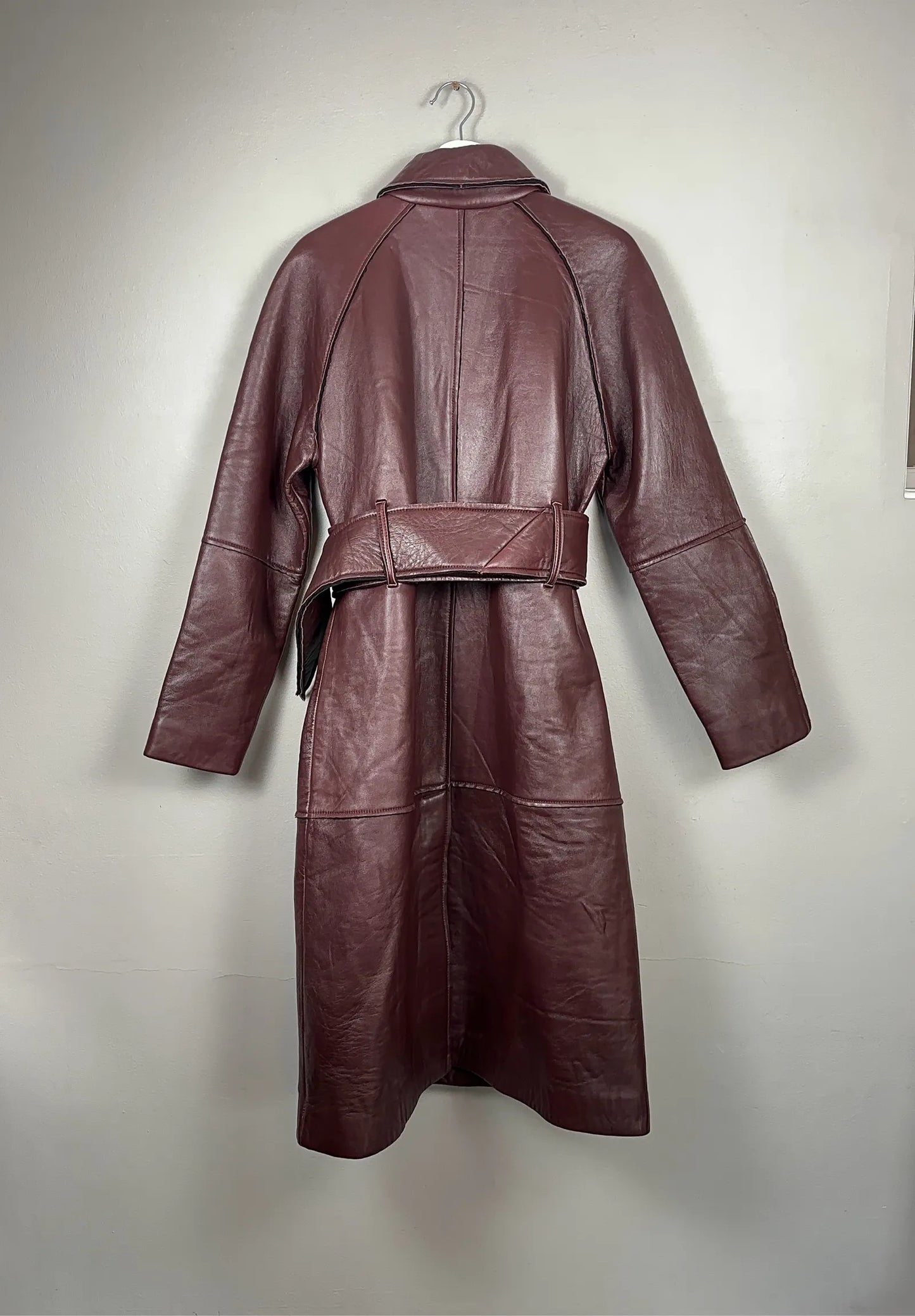 Bonded Leather Coat