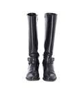Burberry Adelaide Bridle Flat Knee-high Riding Boots