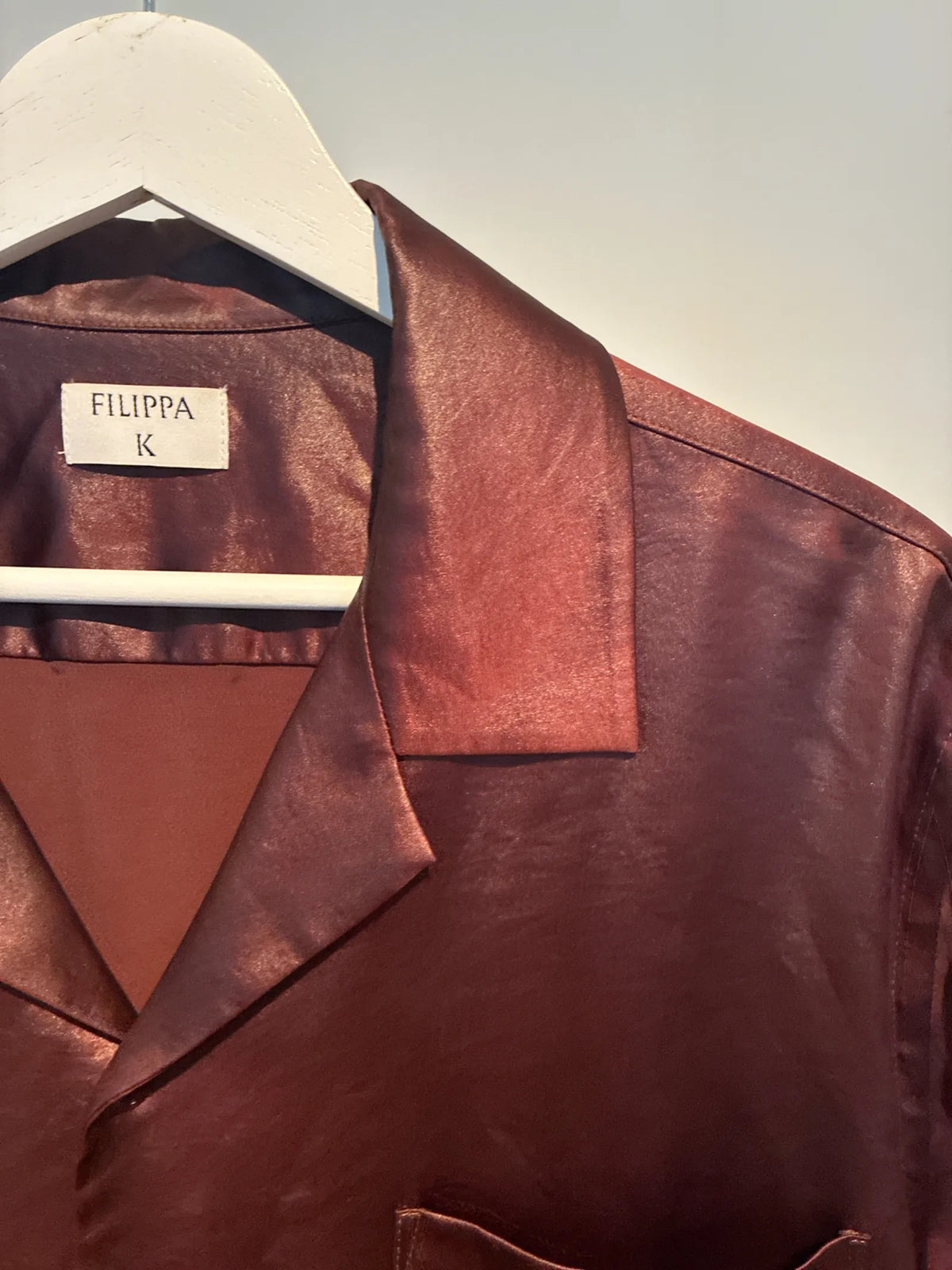 Filippa K Shiny Short Sleeve Shirt