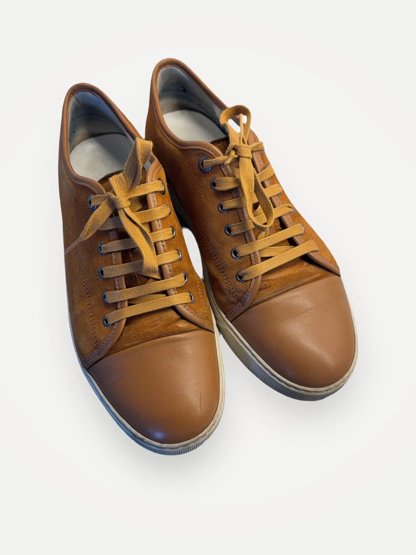 Lanvin Dbb1 Nappa Cap Toe-sneakers