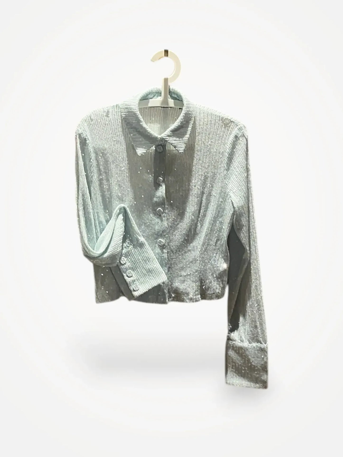 Rotate Sequin Top