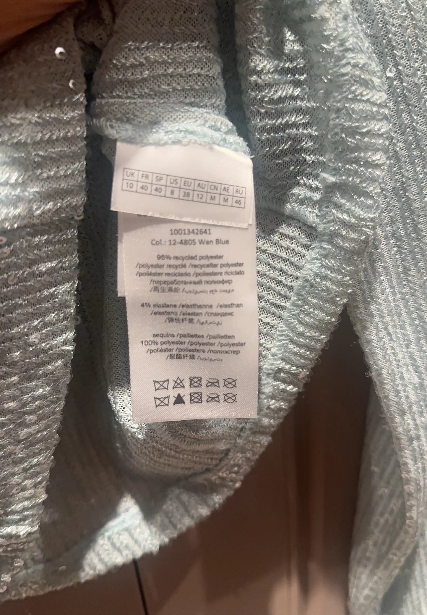 Rotate Sequin Top