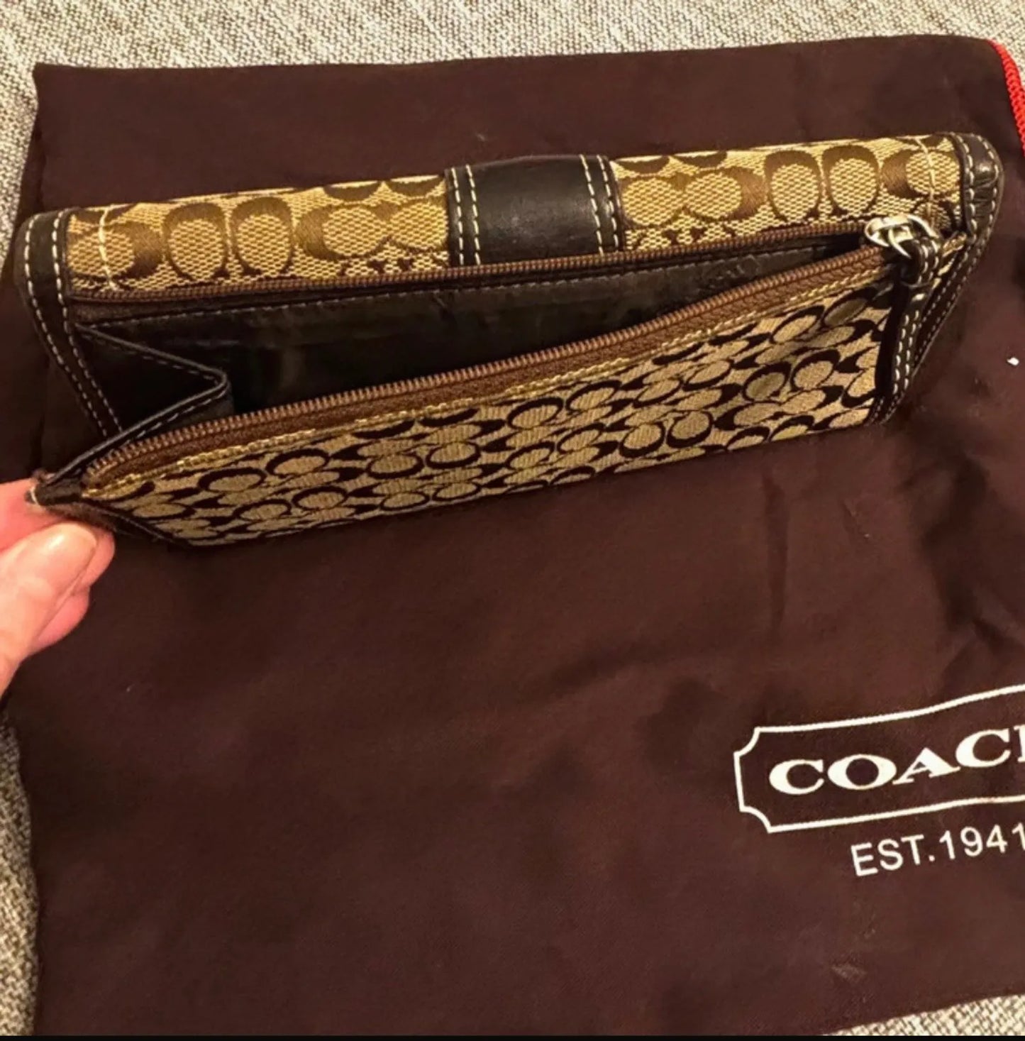 Coach Signature Vintageväska (modell E060-10246) Handbag